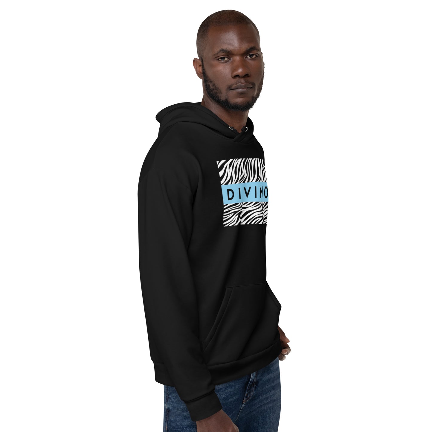 Divino Zebra Print Hoodie
