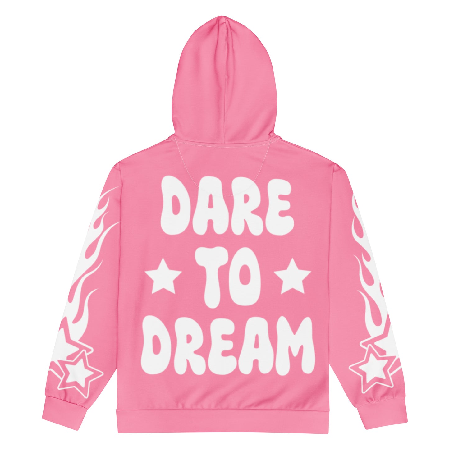 Pink Dare to dream zip hoodie Limited Edition