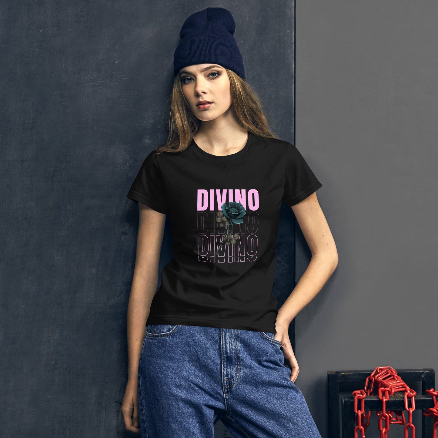 Divino Floral Women's short sleeve t-shirt