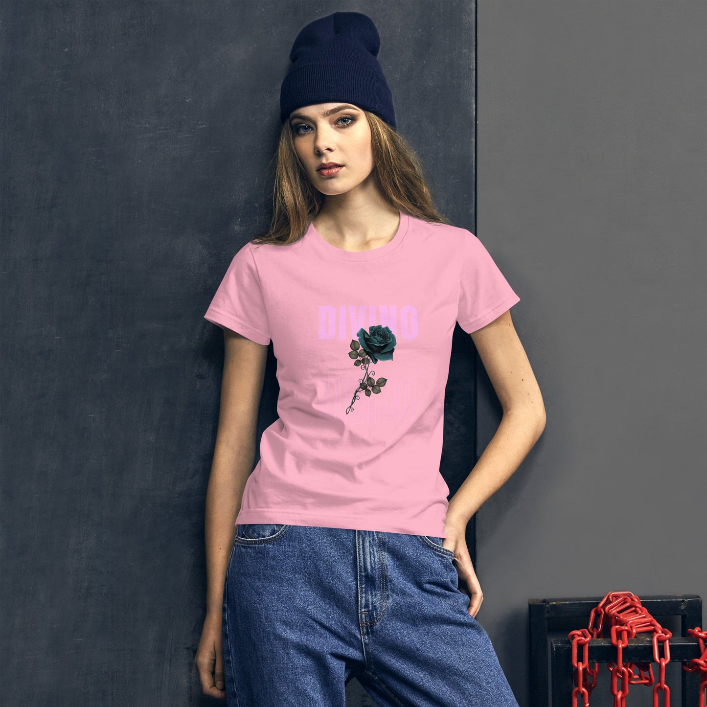 Divino Floral Women's short sleeve t-shirt