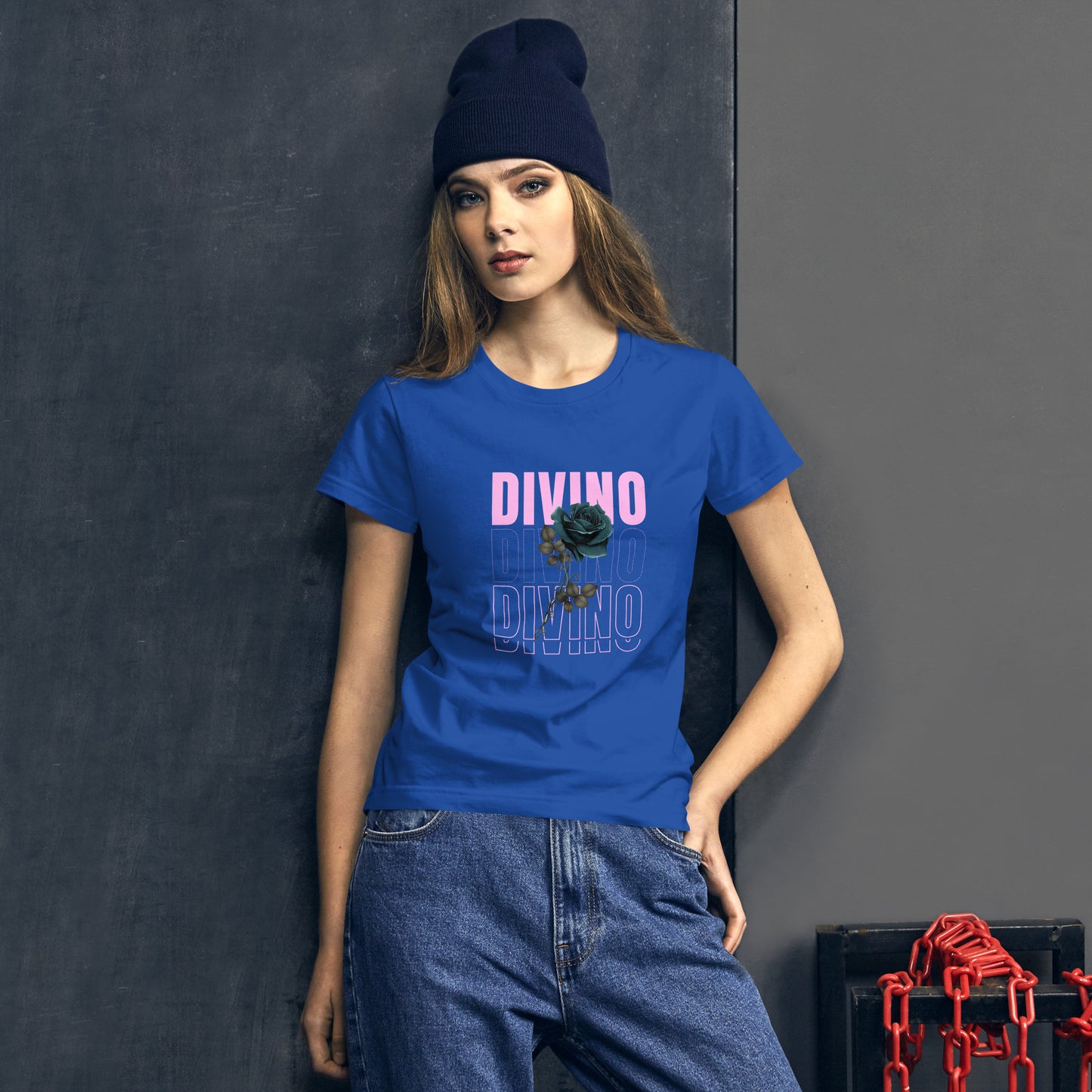 Divino Floral Women's short sleeve t-shirt