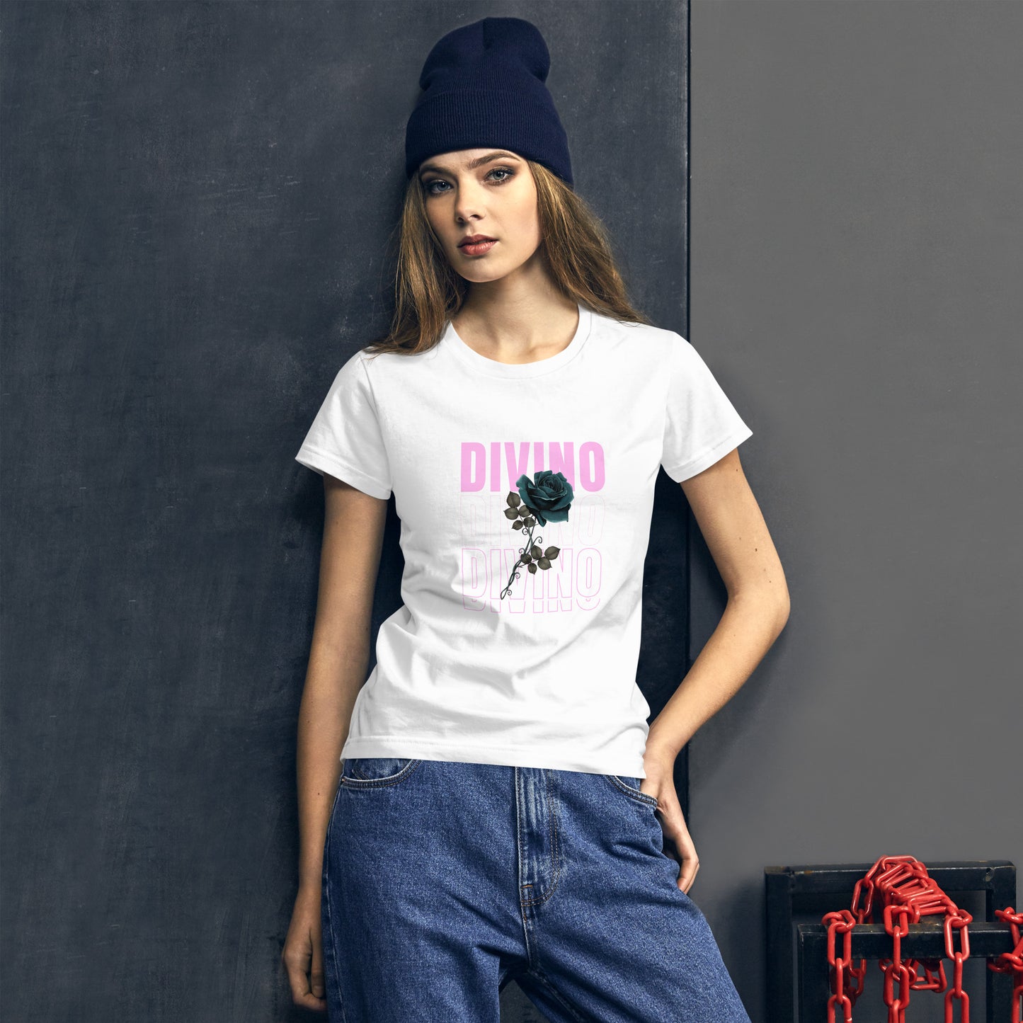 Divino Floral Women's short sleeve t-shirt